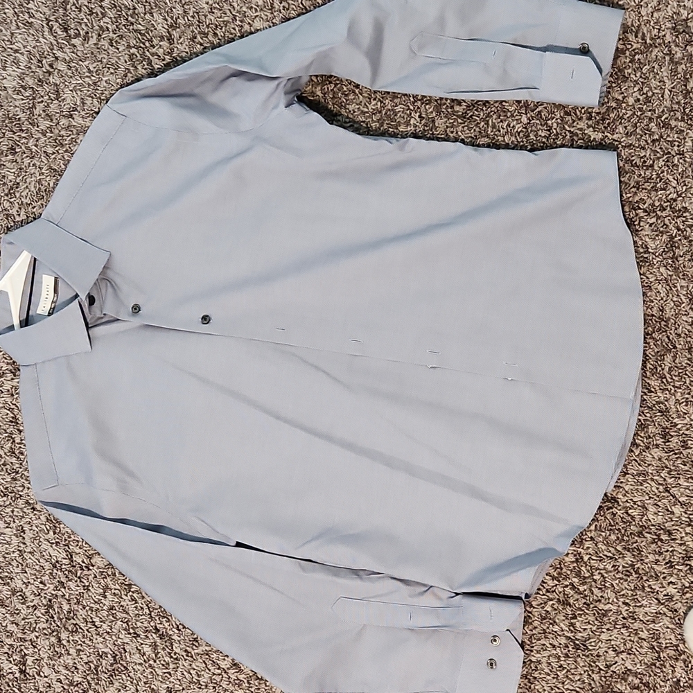 Blue dress shirt